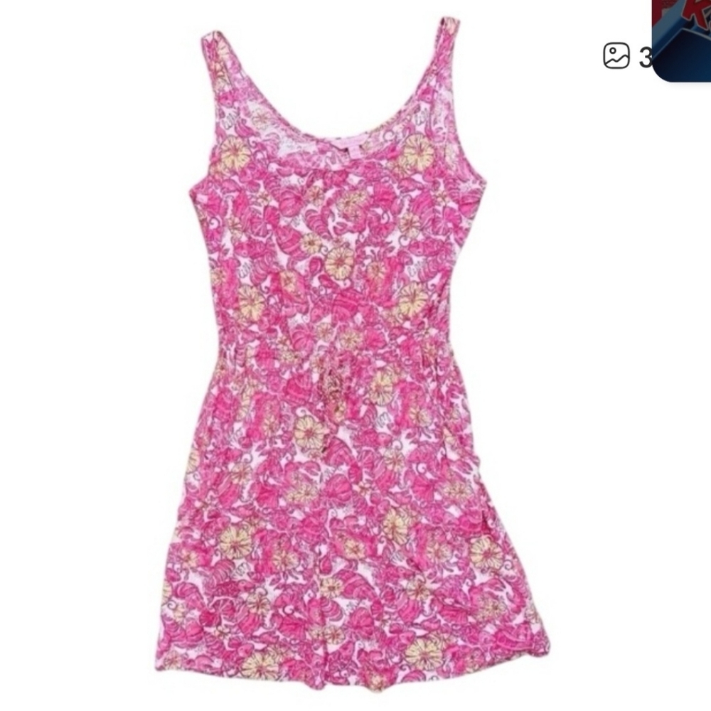 Lilly Pulitzer Kora Mini Dress Chum Bucket Print. Size S - Picture 11 of 11